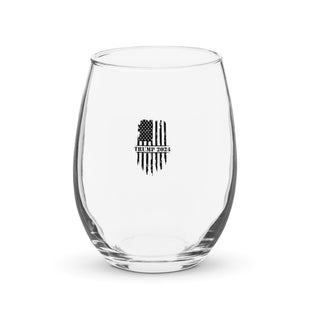 Trump Stemless wine glass